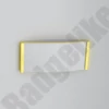 Kép 4/4 - ID6010 Praktikus névkitűző, ARANY, tű rögzítéssel, 30x70mm