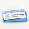 Kép 3/4 - ID6011 Praktikus névkitűző, VILÁGOSKÉK, mágneses rögzítéssel, 30x70mm