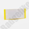 Kép 4/4 - ID6011 Praktikus névkitűző, CITROMSÁRGA, mágneses rögzítéssel, 30x70mm