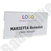 Kép 1/5 - ID6020 Plexi névkitűző mágneses rögzítéssel, 70x35mm