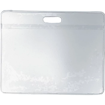 ID001 - Passztartó puha műanyagból, fekvő formátumú kártyatartó - befogadó kártyaméret: 90x61mm