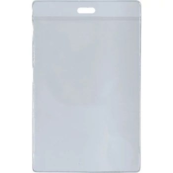 ID0012 - Passztartó puha műanyagból, álló formátumú - befogadó kártyaméret: 92x135mm.