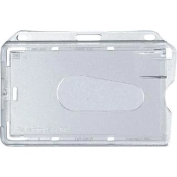 ID2012 - Zárt passztartó átlátszó kemény műanyagból, fekvő formátumban