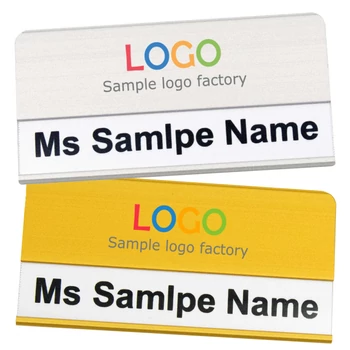 ID6004 Alumínium névkitűző