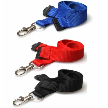 20mm széles nyakszalag biztonsági kioldócsattal cseppkarabínerrel