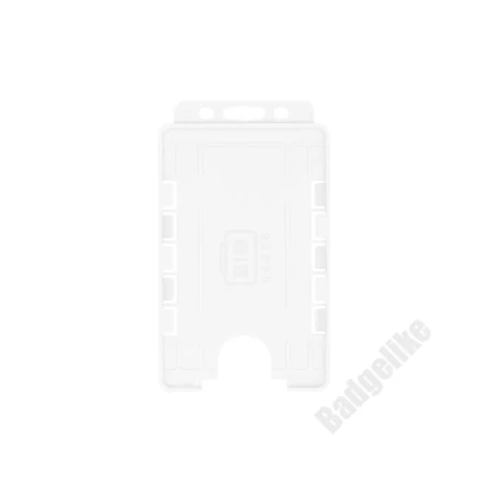 ID2002_opal - Nyitott, kétoldalas(DUPLA) passztartó kemény műanyagból, álló formátumban