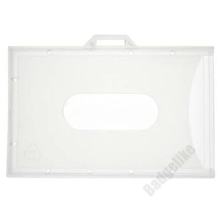 ID2009_opal - Zárt passztartó kemény műanyagból, fekvő formátumban