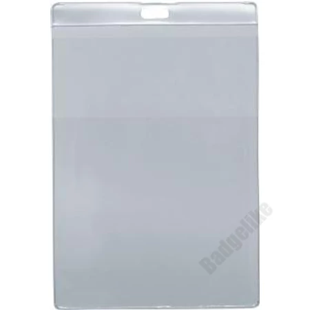 ID4002 - Nagyméretű passztartó puha műanyagból, álló formátumú kártyatartó - 105x150mm