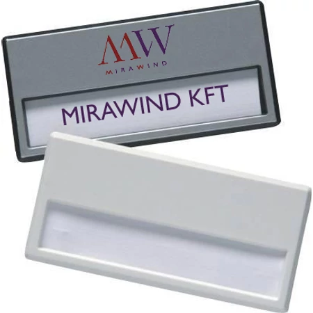 ID6000 Klasszikus névkitűző cserélhető névvel